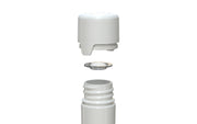 Aviator CR - Tube 120MM with Inner Seal & Tamper - Opaque White with Opaque White Lid - Copackr.com