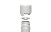 Aviator CR - Tube 113MM with Inner Seal & Tamper - Translucent Amber with Opaque Black Lid - Copackr.com