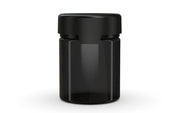 550CC/18.5FL.OZ/550ML Aviator CR - XL Container With Inner Seal & Tamper - Translucent Black With Opaque Black Lid - Copackr.com