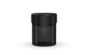 90CC/3FL.OZ/90ML Aviator CR - Container With Inner Seal & Tamper - Translucent Black With Opaque Black Lid - Copackr.com