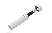 510 Cartridge Aviator CR Container Flat Top - Opaque White With Opaque White Lid - Copackr.com