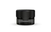 30CC/1FL.OZ/30ML Aviator CR - Container With Inner Seal & Tamper - Translucent Black With Opaque Black Lid - Copackr.com
