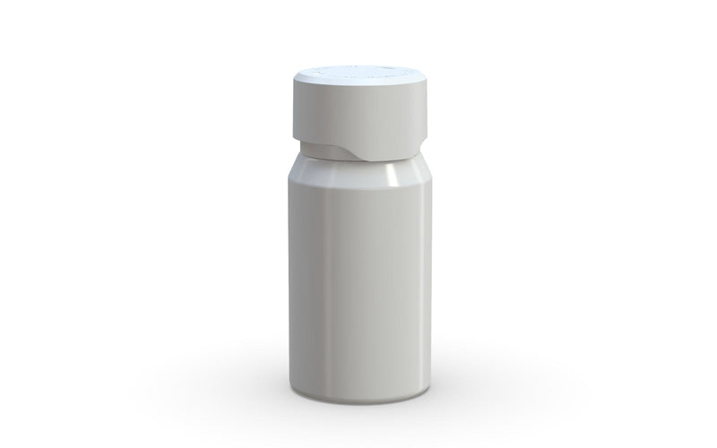 Chubby Gorilla Aviator Shot Bottle 60ml Mini - White bottle & White Cap - Copackr.com