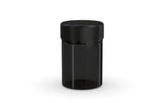 120CC/4FL.OZ/120ML Aviator CR - Container With Inner Seal & Tamper - Translucent Black With Opaque Black Lid - Copackr.com