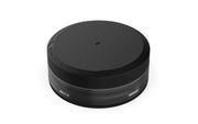X2 Dual Compartment Pouch Container by Chubby Gorilla® - 40G - Clear Natural with Opaque Black Lid - Copackr.com