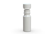 Chubby Gorilla Aviator Shot Bottle 60ml - White bottle & White Cap - Copackr.com