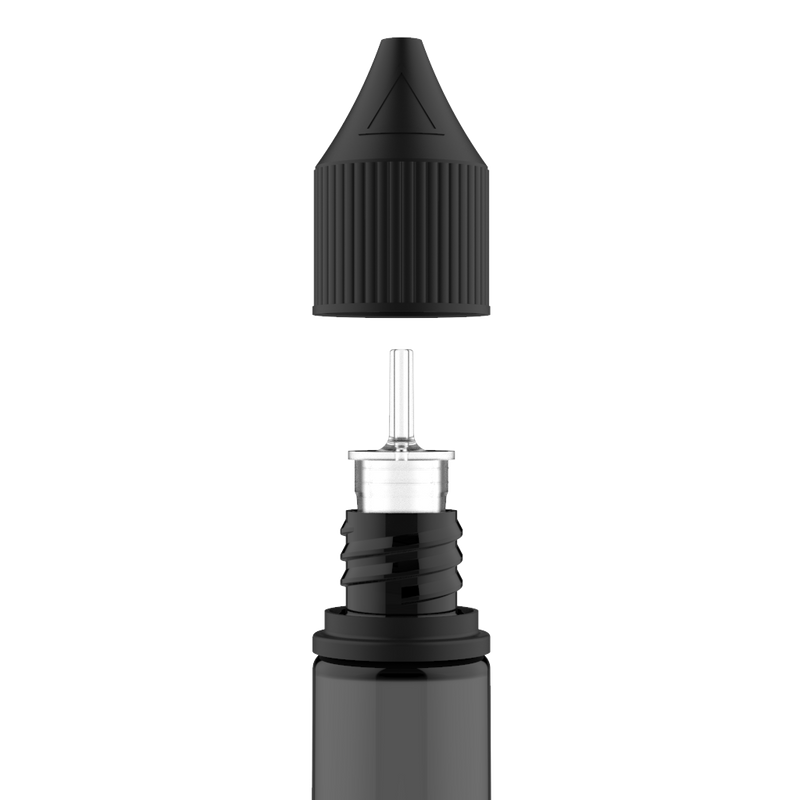 Chubby Gorilla - 10ML Unicorn Bottle - Black Bottle / Black Cap - V3 - Copackr.com