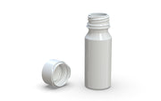 Chubby Gorilla Aviator Shot Bottle 60ml - White bottle & White Cap - Copackr.com