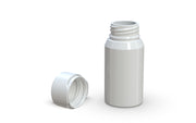 Chubby Gorilla Aviator Shot Bottle 60ml Mini - White bottle & White Cap - Copackr.com