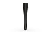 Aviator CR - Tube 113MM with Inner Seal & Tamper - Translucent Black with Opaque Black Lid - Copackr.com