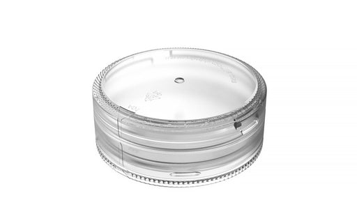 X2 Dual Compartment Pouch Container by Chubby Gorilla® - 40G - Clear Natural with Clear Natural Lid - Copackr.com