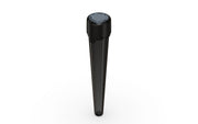Aviator CR - Tube 113MM with Inner Seal & Tamper - Translucent Black with Opaque Black Lid - Copackr.com