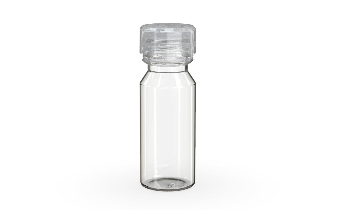 Chubby Gorilla Aviator Shot Bottle 60ml - Clear bottle & Clear Cap