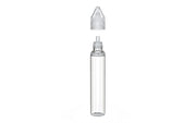 Chubby Gorilla - 30ML Unicorn Bottle - Clear Bottle / Clear Cap - V3 - With Reducer Tip - Copackr.com