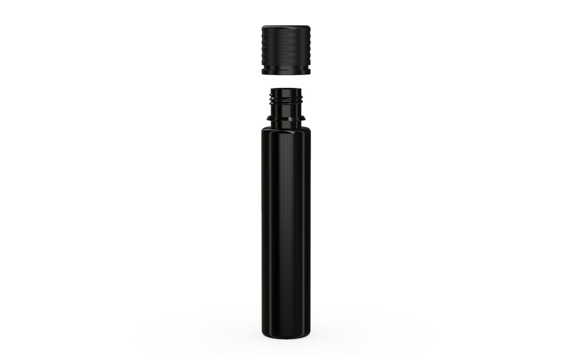 Chubby Gorilla Spiral CR 30ml Bottle - Opaque Black with Opaque Black Cap