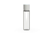 Chubby Gorilla Spiral CR 20ML unicorn bottle, clear natural bottle with opaque white child-resistant cap