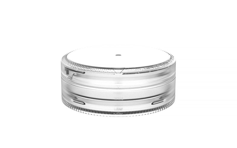 X2 Dual Compartment Pouch Container by Chubby Gorilla® - 40G - Clear Natural with Clear Natural Lid - Copackr.com