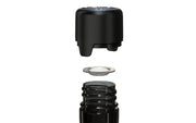 Aviator CR - Tube 100MM with Inner Seal & Tamper - Translucent Black with Opaque Black Lid - Copackr.com