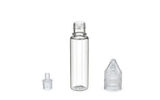 Chubby Gorilla - 20ML Unicorn Bottle - Clear Bottle / Clear Cap - V3 - With Reducer Tip - Copackr.com