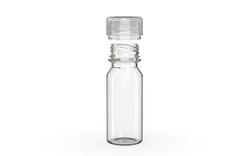Chubby Gorilla Aviator Shot Bottle 60ml - Clear bottle & Clear Cap - Copackr.com