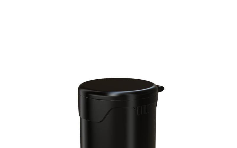 Chubby Gorilla Aviator CR - Popcap Tube 78mm - Opaque Black With Opaque Black Lid - Copackr.com