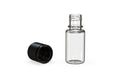 Chubby Gorilla Spiral CR 10ML unicorn bottle, clear natural bottle with opaque black child-resistant cap, multiple units