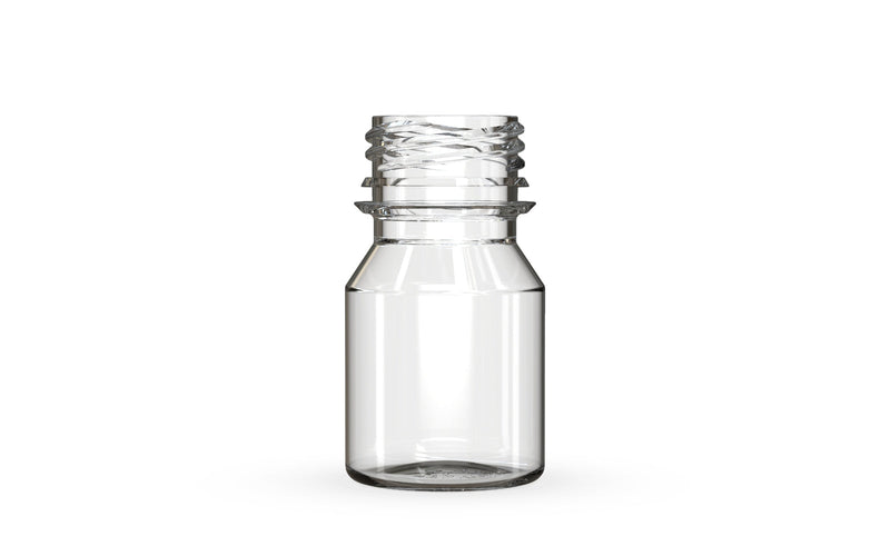 Chubby Gorilla Aviator Shot Bottle 30ml - Clear bottle & Clear Cap - Copackr.com
