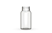 Chubby Gorilla Aviator Shot Bottle 60ml Mini - Clear bottle & Clear Cap - Copackr.com