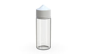 Chubby Gorilla - 120ML Unicorn Bottle - Clear Bottle / White Cap - V3 - With Reducer Tip - Copackr.com