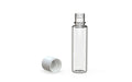 Chubby Gorilla Spiral CR 20ML unicorn bottle, clear natural bottle with opaque white child-resistant cap, multiple units