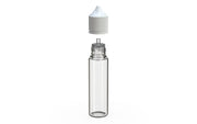 Chubby Gorilla - 60ML Unicorn Bottle - Clear Bottle / White Cap - V3 - With Reducer Tip - Copackr.com