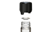 Aviator CR - Tube 100MM with Inner Seal & Tamper - Clear Natural (Transparent) with Opaque Black Lid - Copackr.com