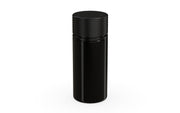 Chubby Gorilla Spiral CR 100ML unicorn bottle, opaque black bottle with opaque black child-resistant cap, side view