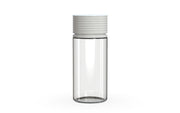 Chubby Gorilla Spiral CR 100ML bottle, clear natural with opaque white cap
