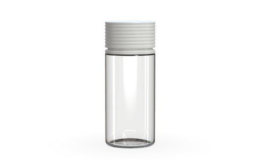 Chubby Gorilla Spiral CR 100ML bottle, clear natural with opaque white cap