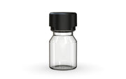 Chubby Gorilla Aviator Shot Bottle 30ml - Clear bottle & Black Cap - Copackr.com
