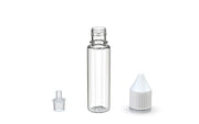 Chubby Gorilla - 20ML Unicorn Bottle - Clear Bottle / White Cap - V3 - With Reducer Tip - Copackr.com
