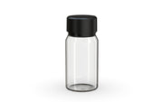 Chubby Gorilla Aviator Shot Bottle 60ml Mini - Clear bottle & Black Cap - Copackr.com