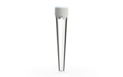 Aviator CR - Tube 113MM with Inner Seal & Tamper - Clear Natural Transparent with Opaque White Lid - Copackr.com