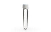 Aviator CR - Tube 100MM with Inner Seal & Tamper - Clear Natural (Transparent) with Opaque White Lid - Copackr.com