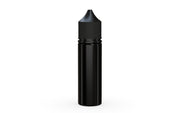 Chubby Gorilla Unicorn 50ml bottle, solid opaque black, front view
