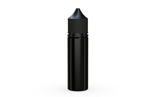 Chubby Gorilla Unicorn 50ml bottle, solid opaque black, front view