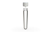 Aviator CR - Tube 100MM with Inner Seal & Tamper - Clear Natural (Transparent) with Opaque White Lid - Copackr.com