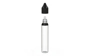 Chubby Gorilla - 30ML Unicorn Bottle - Clear Bottle / Black Cap - V3 - With Reducer Tip - Copackr.com