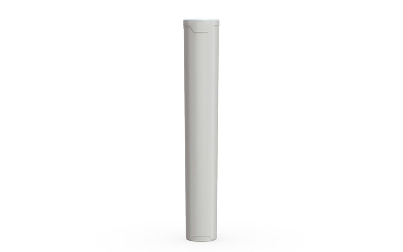 Chubby Gorilla Aviator CR - Popcap Tube 116mm - Opaque White With Opaque White Lid - Copackr.com