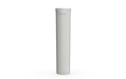 Chubby Gorilla Aviator CR - Popcap Tube 78mm - Opaque White With Opaque White Lid - Copackr.com