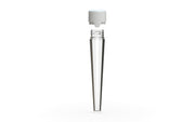Aviator CR - Tube 113MM with Inner Seal & Tamper - Clear Natural Transparent with Opaque White Lid - Copackr.com