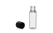 Chubby Gorilla Spiral CR 16.5ML unicorn bottle, clear natural bottle with opaque black child-resistant cap, multiple units