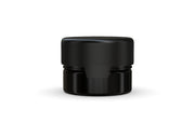30CC/1FL.OZ/30ML Aviator CR - Container With Inner Seal & Tamper - Opaque Black With Opaque Black Lid - Copackr.com