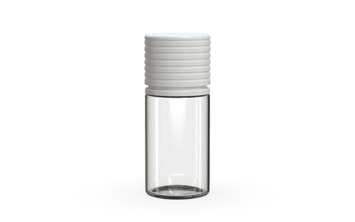 Chubby Gorilla Spiral CR 30ml Stubby Bottle - Clear Natural with Opaque White Cap